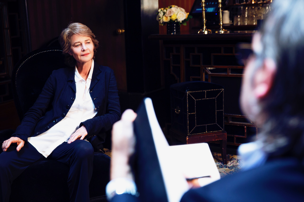Charlotte Rampling, Paris 2014